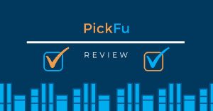 PickFu Review Split Testing Amazon
