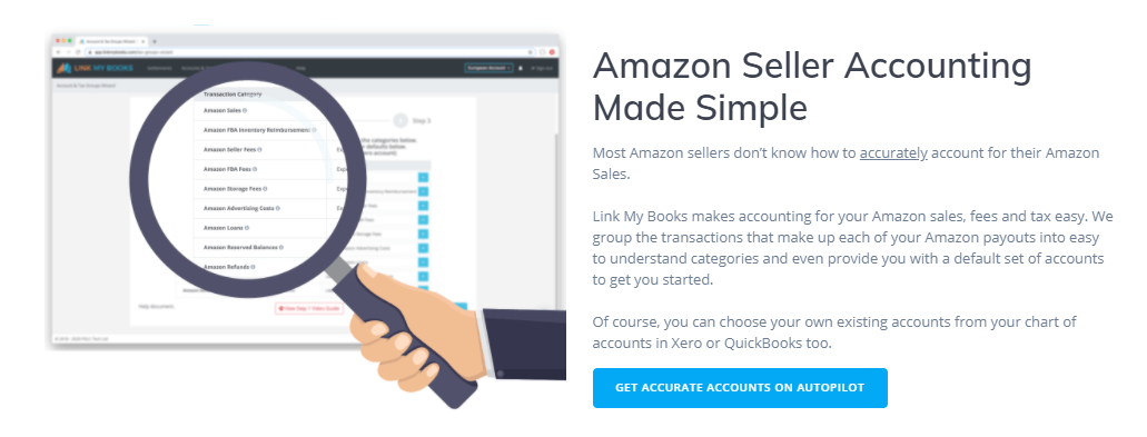 Link My Books Review For Amazon Sellers Bookkeeping