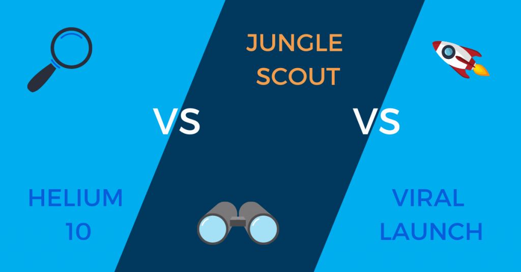 helium 10 vs jungle scout vs viral launch