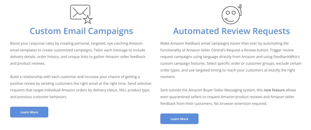 Amazon Custom Email Campaigns