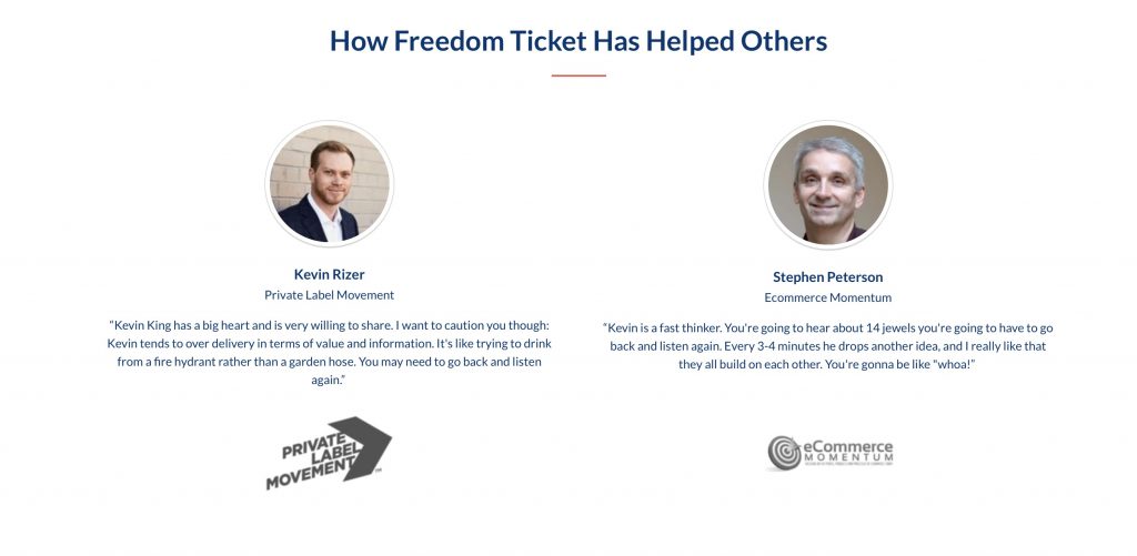 Freedom Ticket Student Success Stories