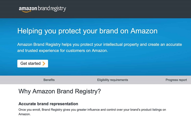 Amazon Brand registry benefits