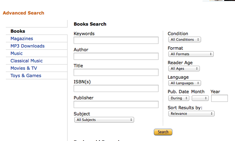 How to Use Amazon Advance Search to Exclude Words