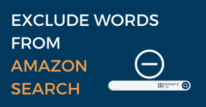 How to exclude words from amazon search
