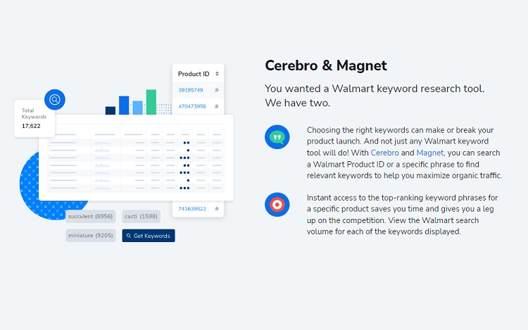 Keyword analysis and research with Cerebro and Magnet