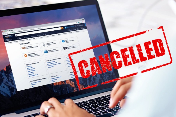 Canceling account