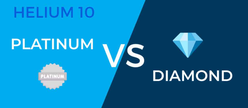 Helium 10 platimun vs diamond