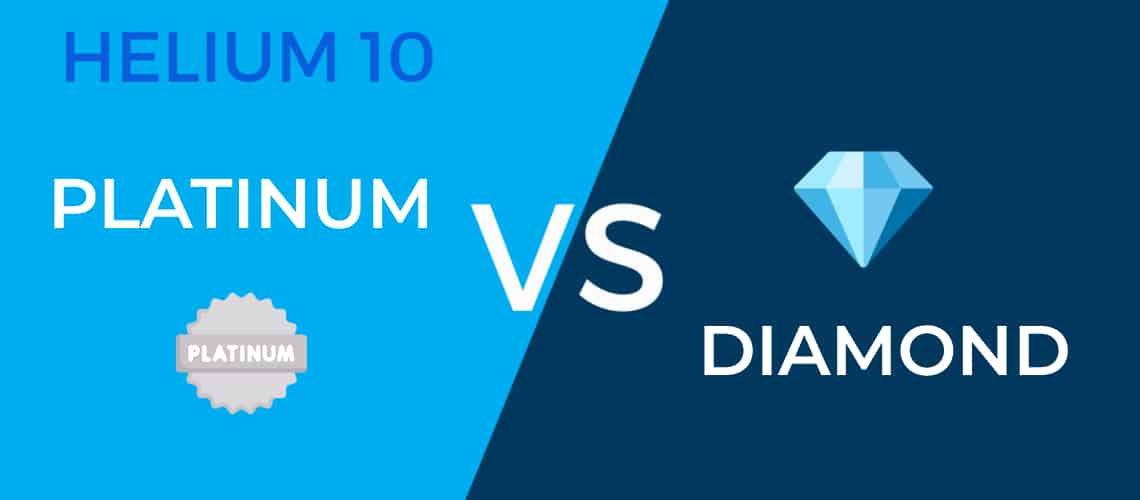 Helium 10 platimun vs diamond