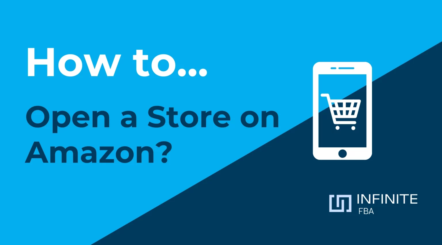 how to open a store on amazon